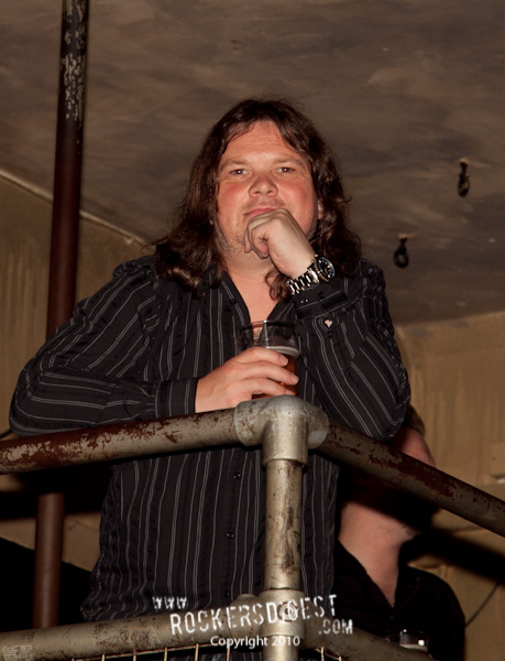 Damion at a Tesseract gig